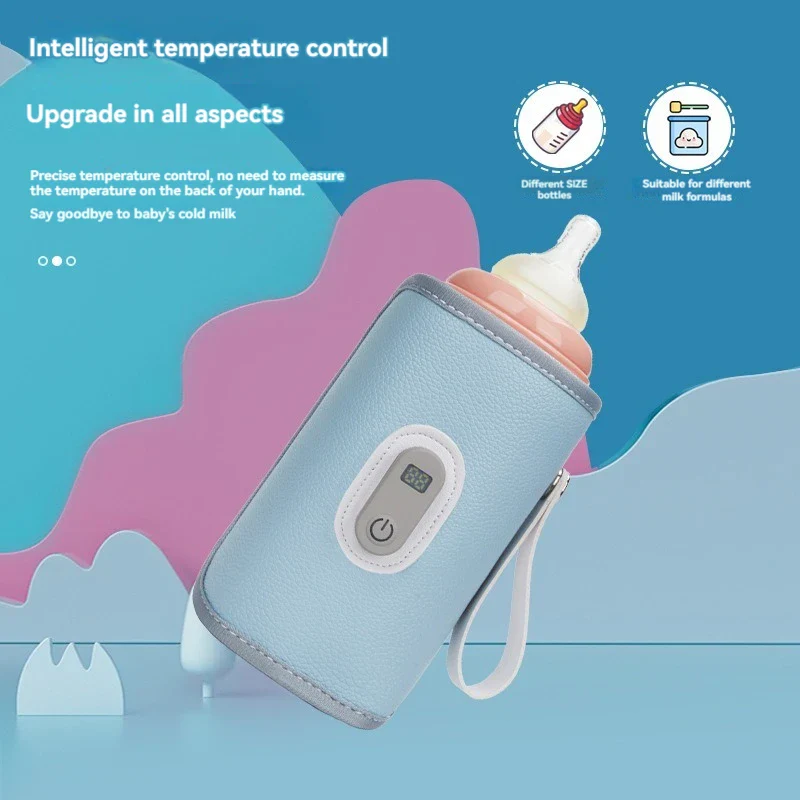 Chauffe-biberon numérique – Housse chauffante universelle et portable pour bébé | Housse isotherme pour biberon à usage extérieur – Image 6