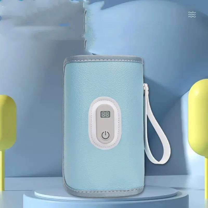 Chauffe-biberon numérique – Housse chauffante universelle et portable pour bébé | Housse isotherme pour biberon à usage extérieur – Image 7