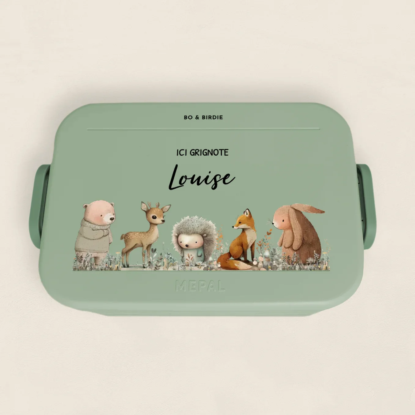 Lunch Box Mepal personnalisée « Animaux de la forêt » – Image 9