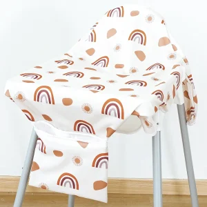 Bavoir d'allaitement imperméable à manches longues et à couverture complète avec fermeture