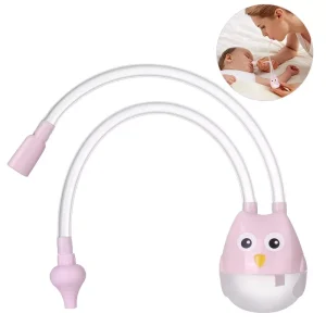 Aspirateur nasal pour nouveau-né - Nettoyeur et outil d'aspiration pour le nez de bébé