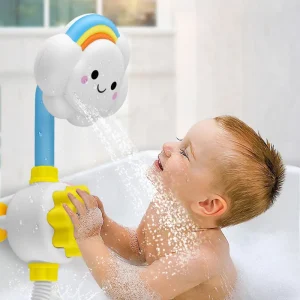 Jouet de robinet de bain nuage pour bébé