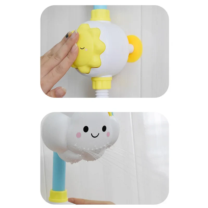 Jouet de robinet de bain nuage pour bébé – Image 4