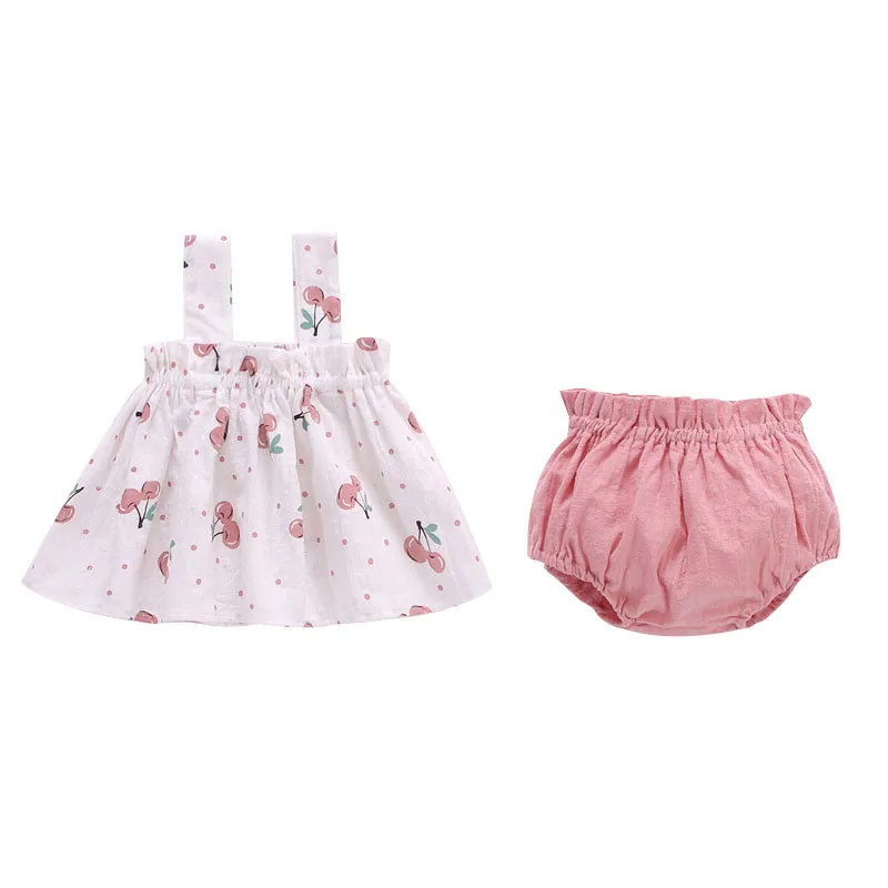 Ensemble mini-robe d'été pour nouveau-né fille – Image 9