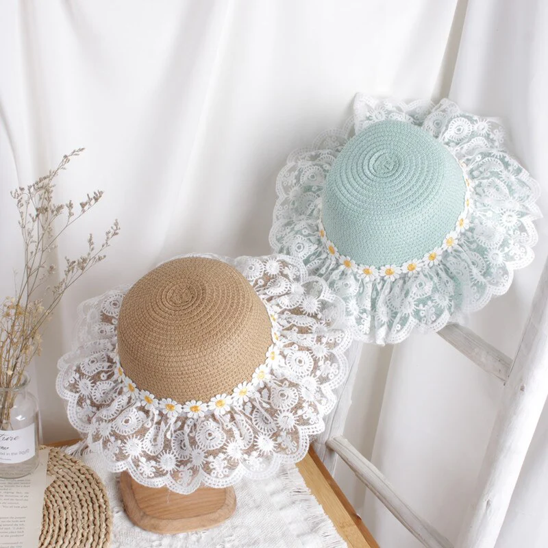 Chapeau de paille tournesol pour enfants – Image 7