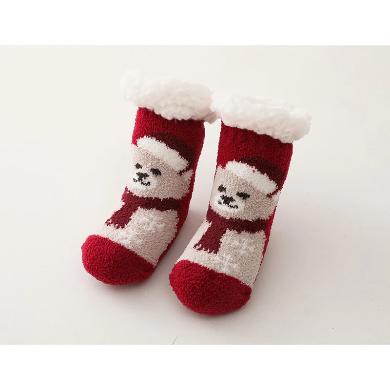 Chaussettes en coton épais avec de jolis motifs pour bébé – Image 5
