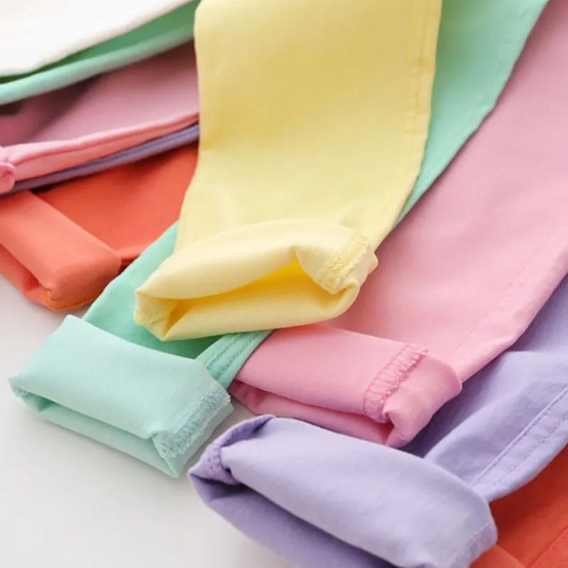 Pantalon crayon couleur bonbon à la mode pour filles - Ambiance printemps/été ! – Image 5