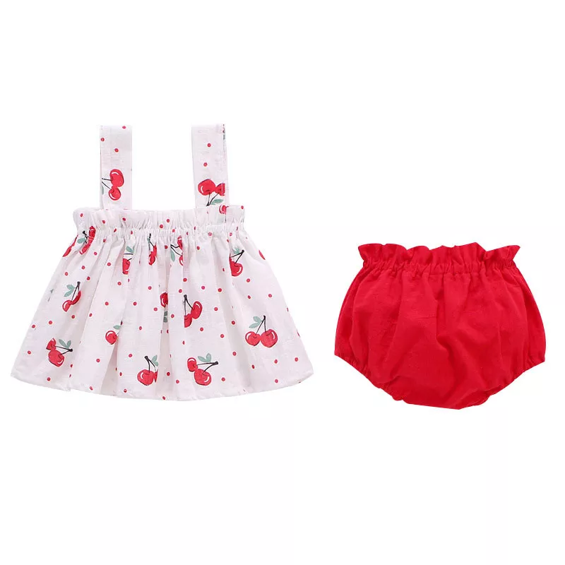 Ensemble mini-robe d'été pour nouveau-né fille – Image 8