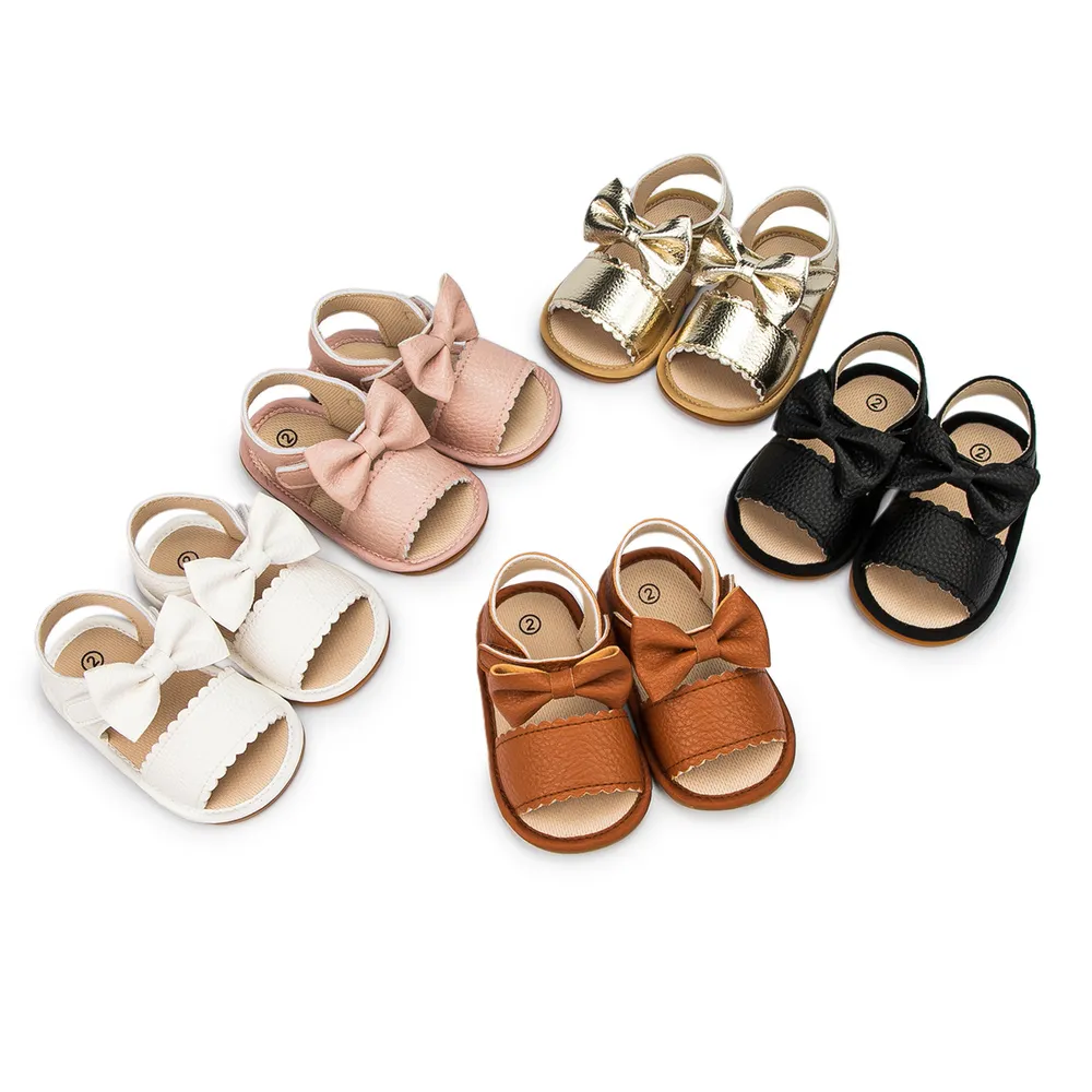 Sandales d'été pour bébé fille - Style nœud