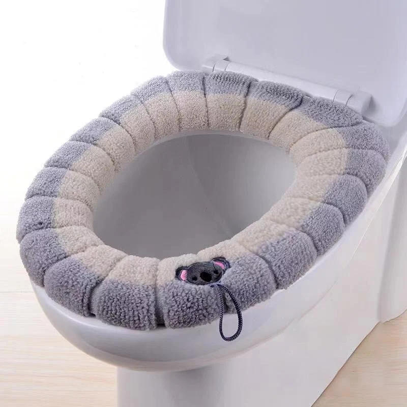 Coussin de toilette pour salle de bain avec poignée – Image 3
