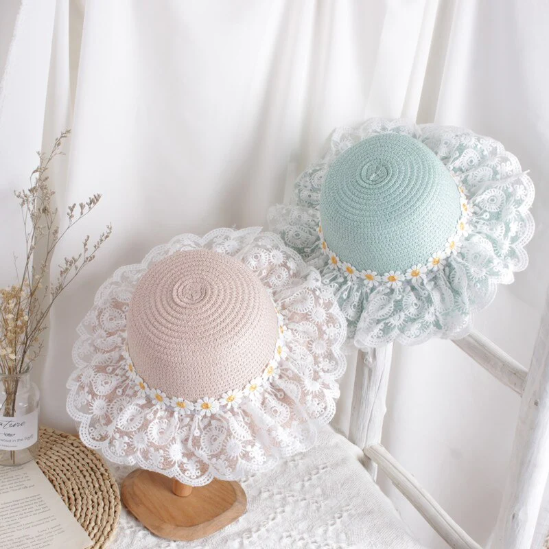 Chapeau de paille tournesol pour enfants – Image 8