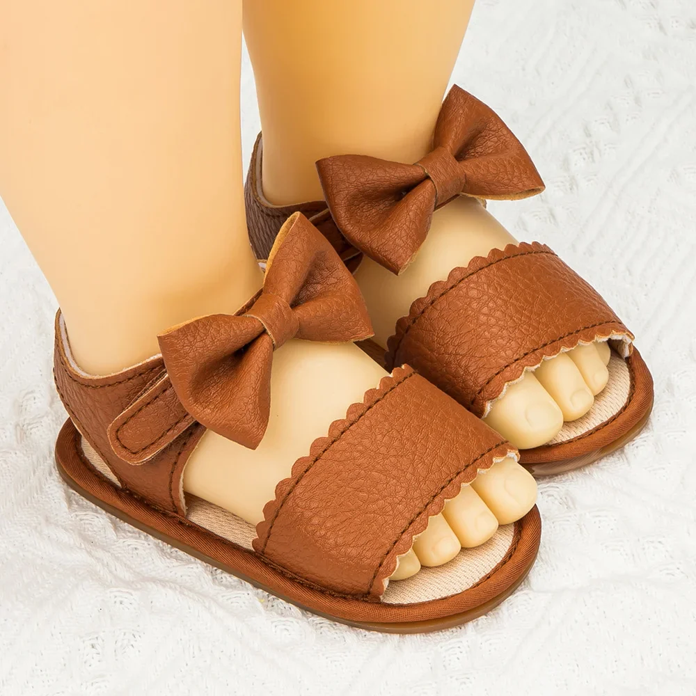 Sandales d'été pour bébé fille - Style nœud – Image 6
