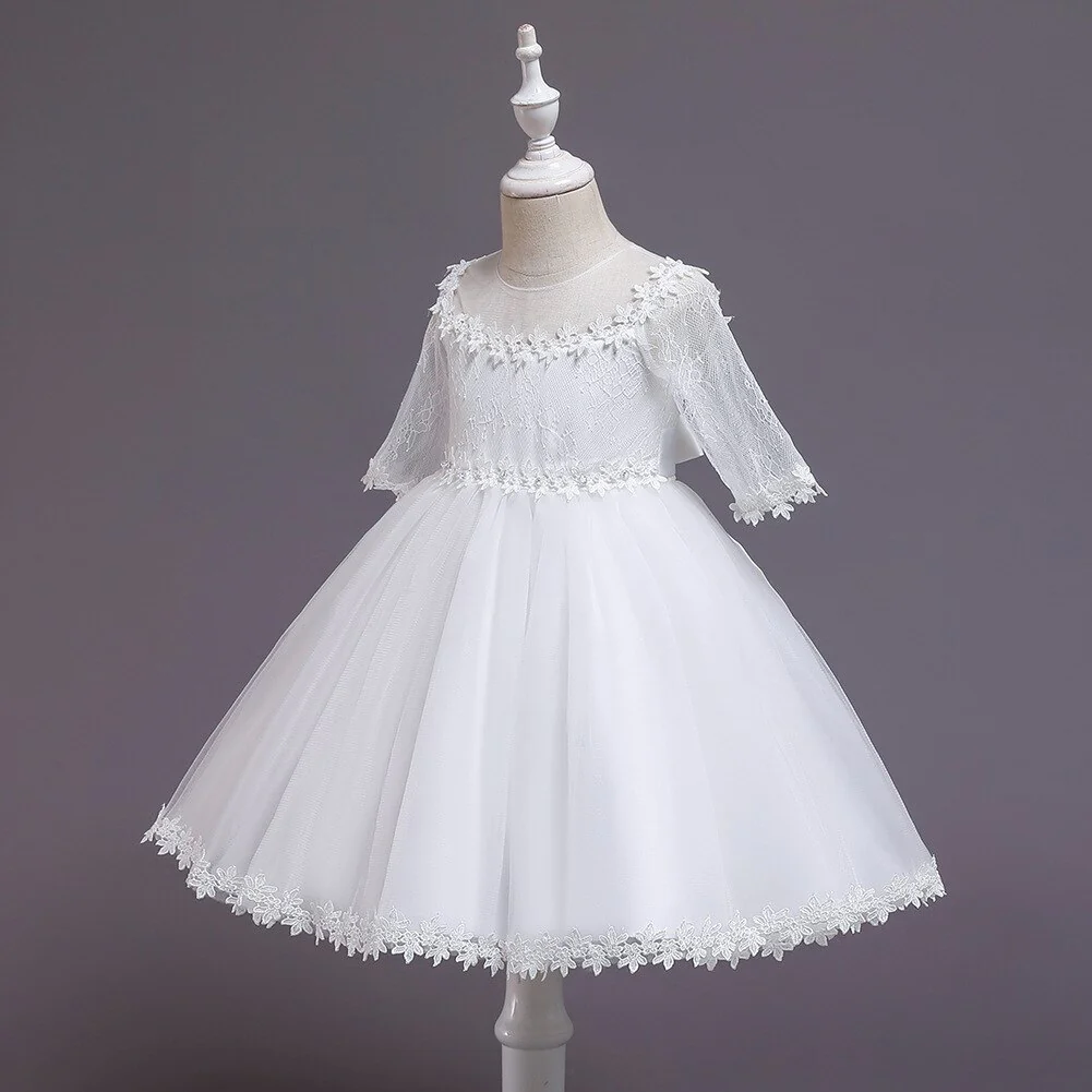 Robe de soirée princesse brodée de perles et de paillettes – Image 9