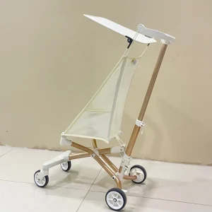 Poussette de voyage légère – Landau pliable à quatre roues pour bébé de 1 à 8 ans