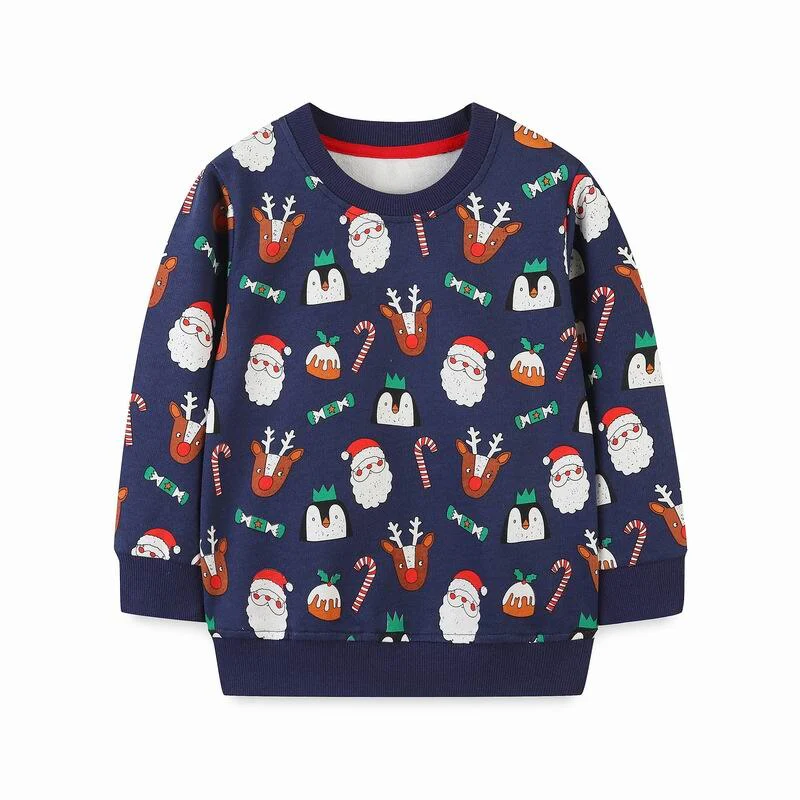 Pull à imprimé cœur et chats – Image 7