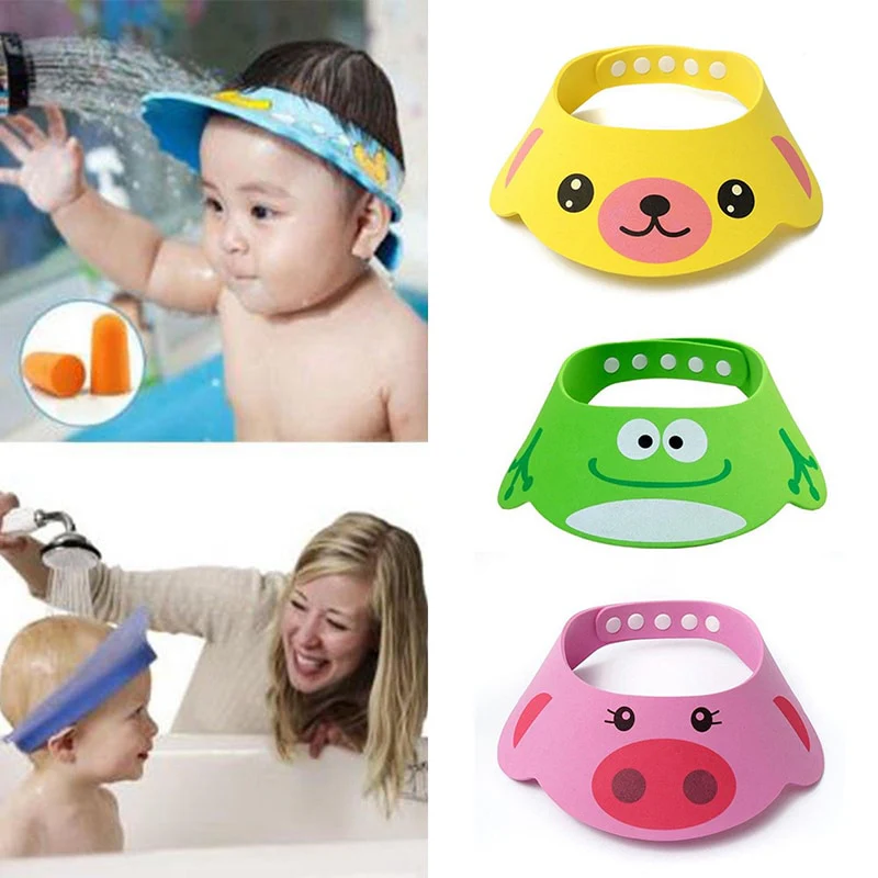 Bonnet de douche pour bébé en forme d'animal