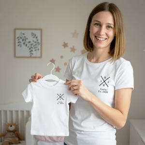 Ensemble personnalisé pour maman et enfant « MAMA - MINI »