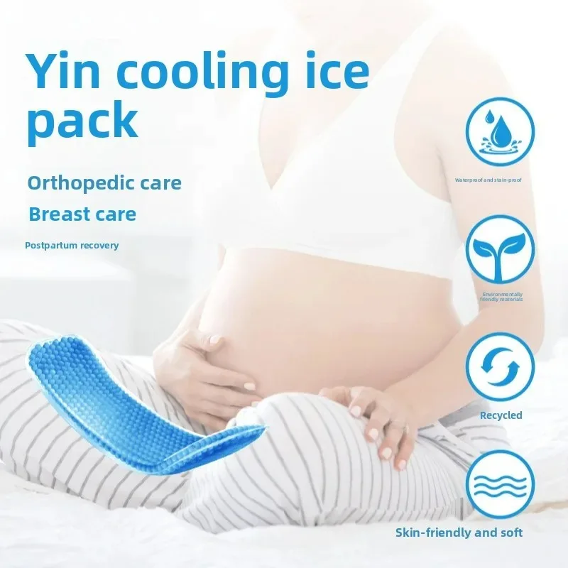 Compresse périnéale chaude et froide – Coussin de glace et de chaleur post-partum réutilisable pour la récupération et le soulagement de la douleur – Image 2