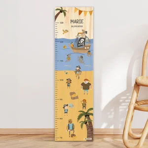 Toise à mesurer personnalisée "Pirates"