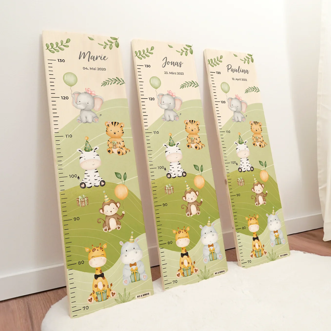 Toise à mesurer personnalisée "Animal Party" – Image 7
