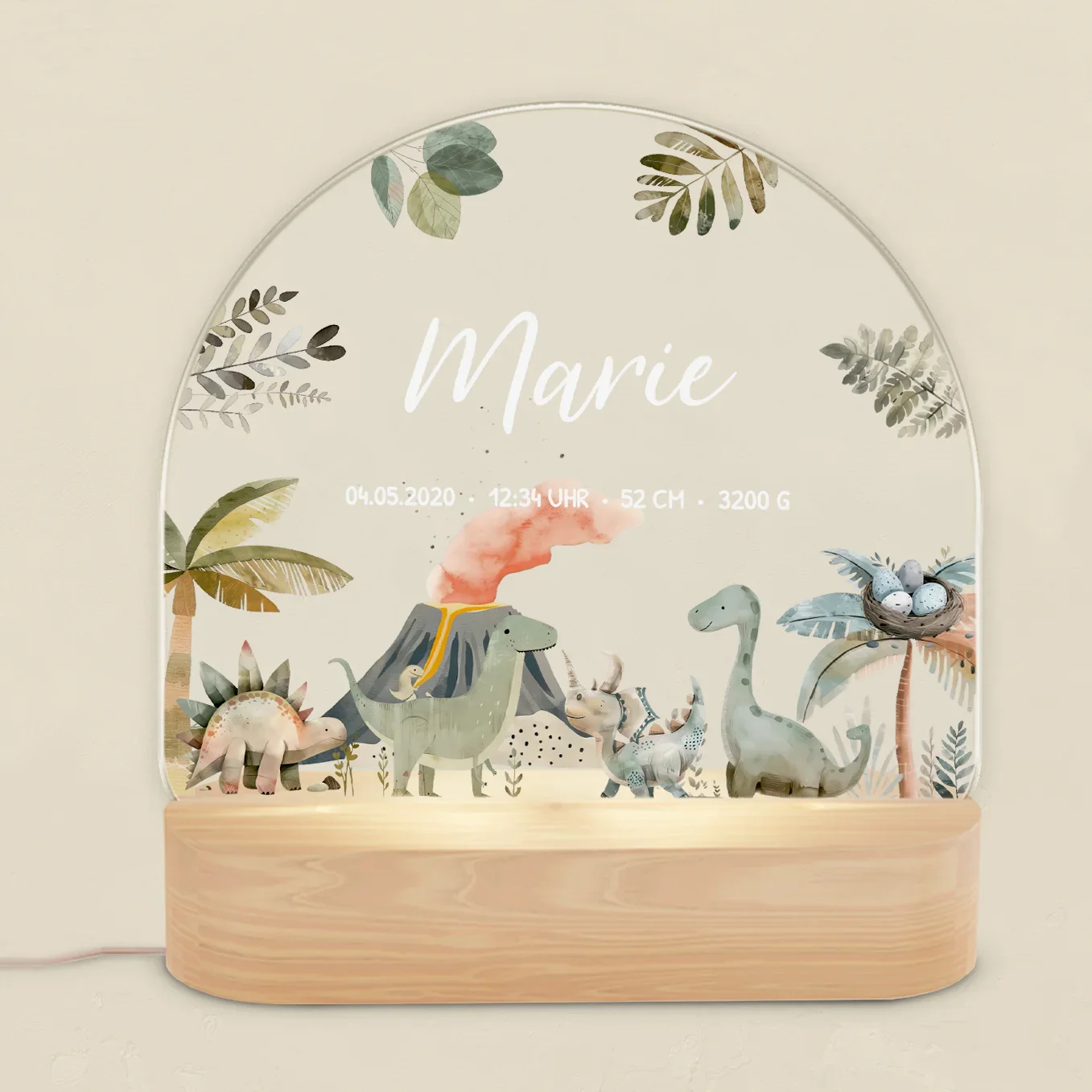 Veilleuse personnalisée "Dinosaure" – Image 4