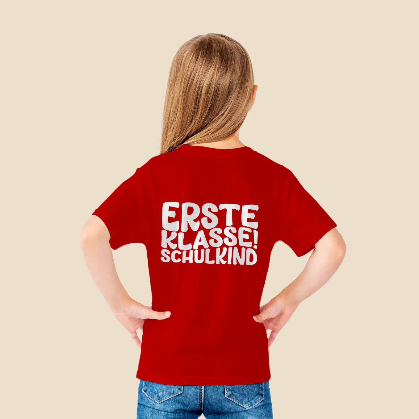 T-Shirt personnalisé «Enfin écolier» – Image 2