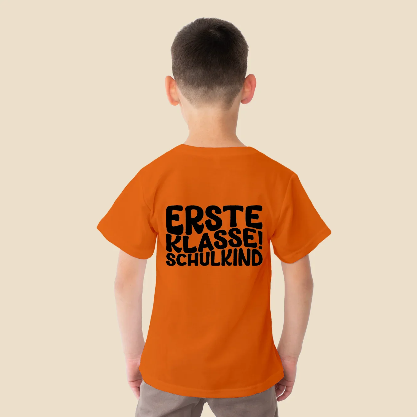 T-Shirt personnalisé «Enfin écolier» – Image 6