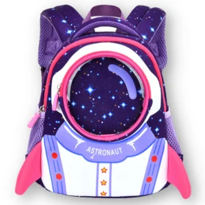 Sac à dos d'école pour enfants Astronaute aérospatial