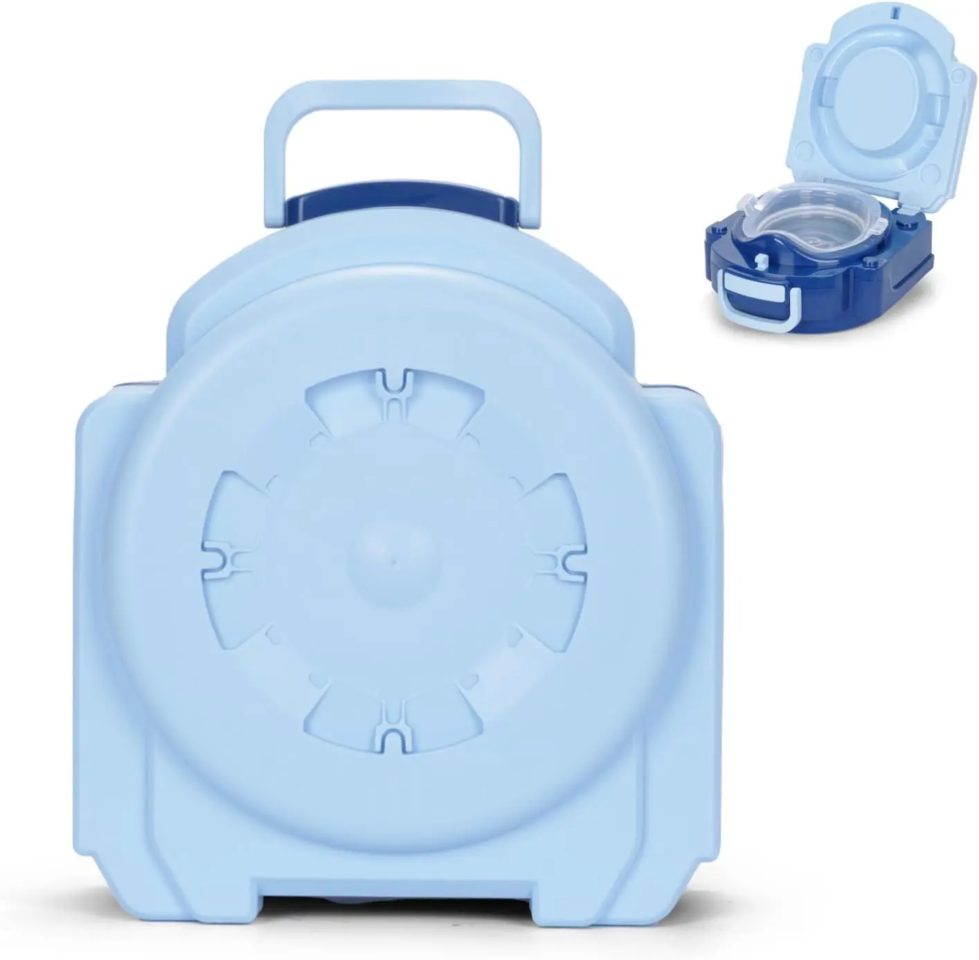 Potty de voyage anti-fuite pour tout-petits - Portable, double joint, avec poignée de transport facile et construction durable – Image 9