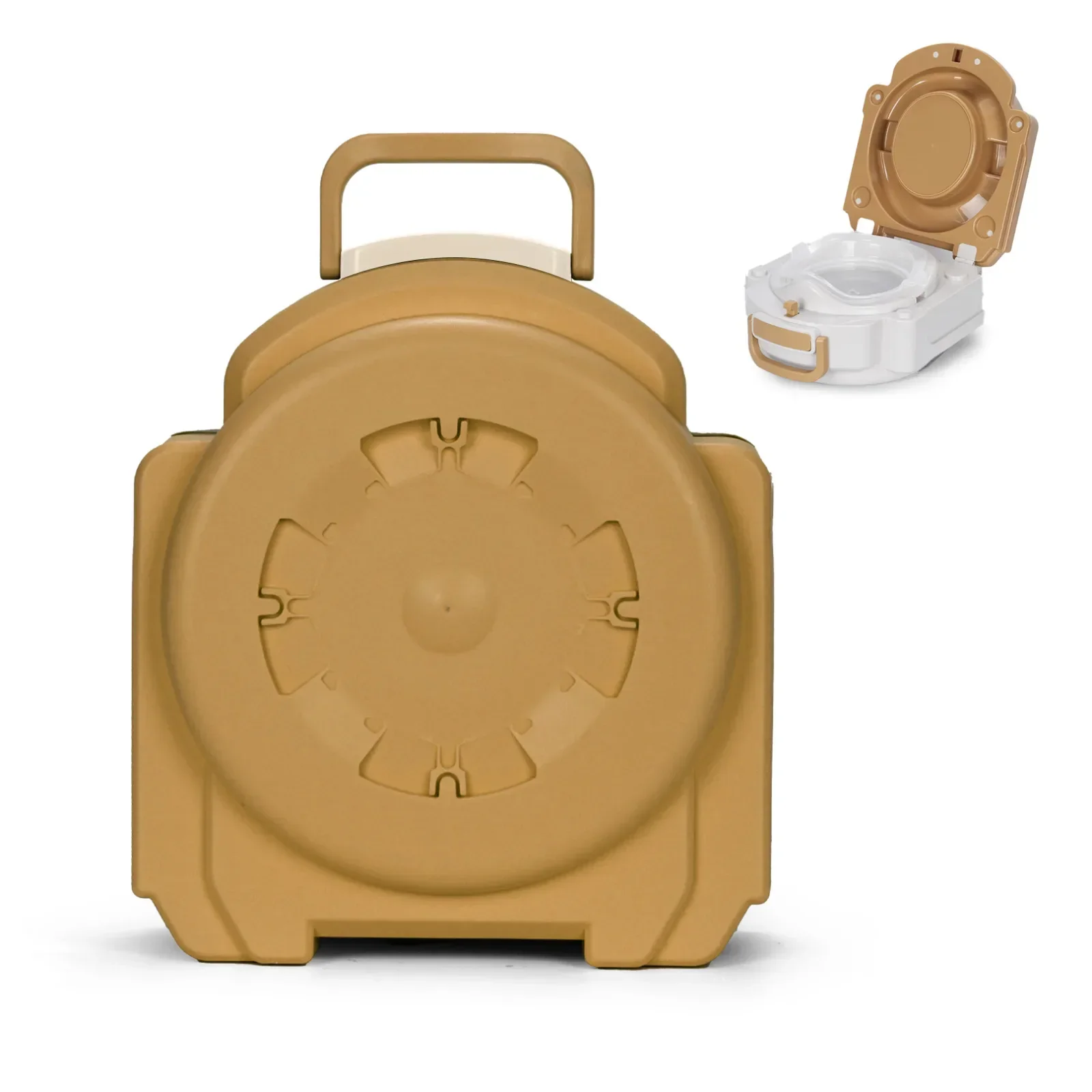 Potty de voyage anti-fuite pour tout-petits - Portable, double joint, avec poignée de transport facile et construction durable – Image 6
