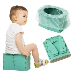 Pot pliable et portable pour bébé, pour garçons et filles