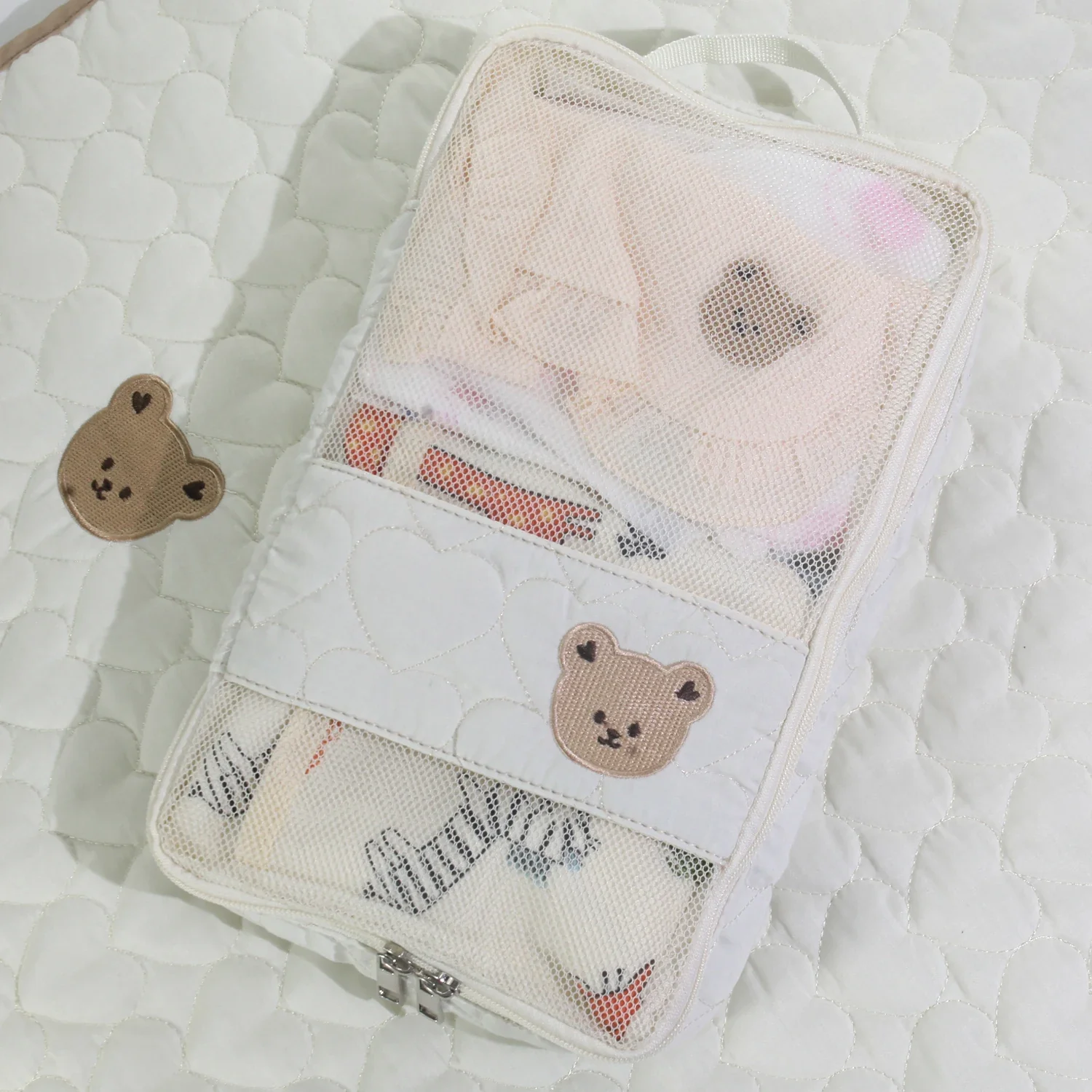 Sac à langer de voyage portable – Organiseur étanche pour vêtements de bébé et affaires de toilette | Petit sac pour maman – Image 4