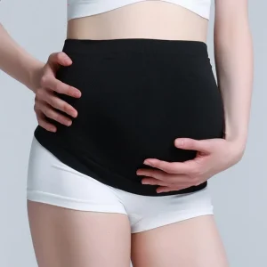 Ceinture de soutien pour la grossesse – Ceinture abdominale ajustable pour la maternité, avec soulagement du dos et design respirant (M–2XL)