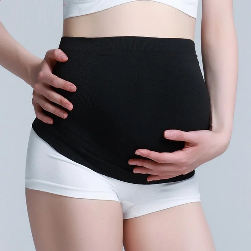 Ceinture de soutien pour la grossesse – Ceinture abdominale ajustable pour la maternité, avec soulagement du dos et design respirant (M–2XL)