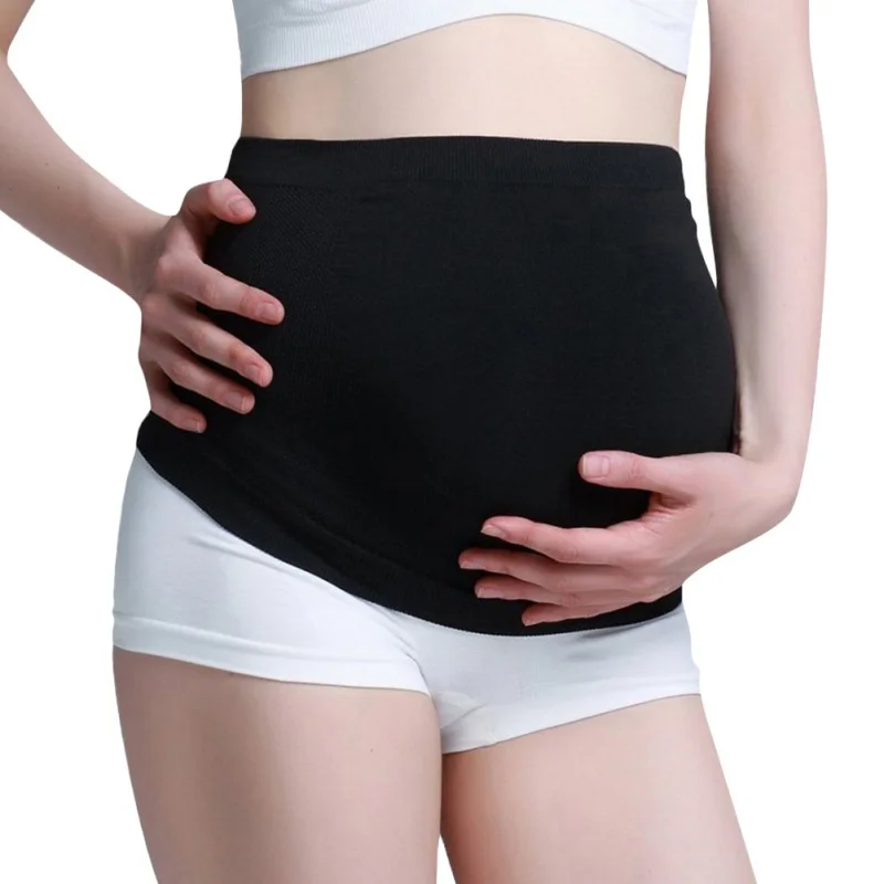 Ceinture de soutien pour la grossesse – Ceinture abdominale ajustable pour la maternité, avec soulagement du dos et design respirant (M–2XL) – Image 8