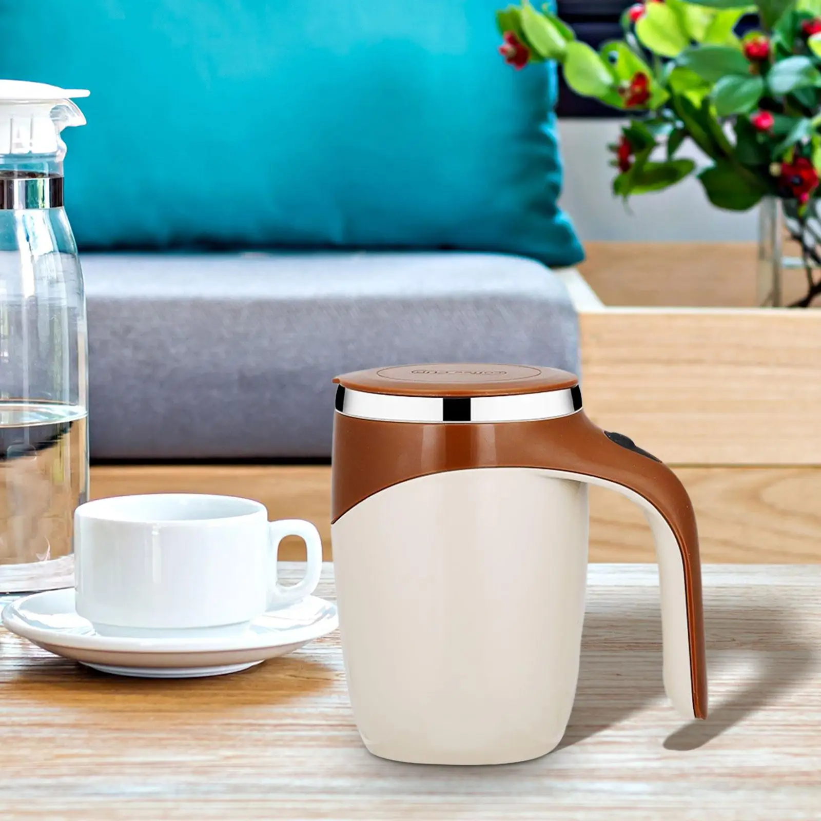 Tasse magnétique rechargeable avec agitateur automatique – Image 3