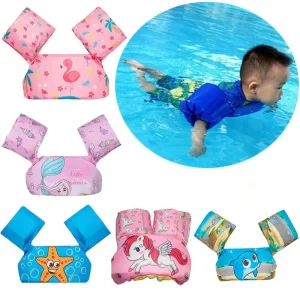 Rooxin Kids Pool Floats Gilet de natation pour bébé Brassards en mousse Bouée pour nourrissons