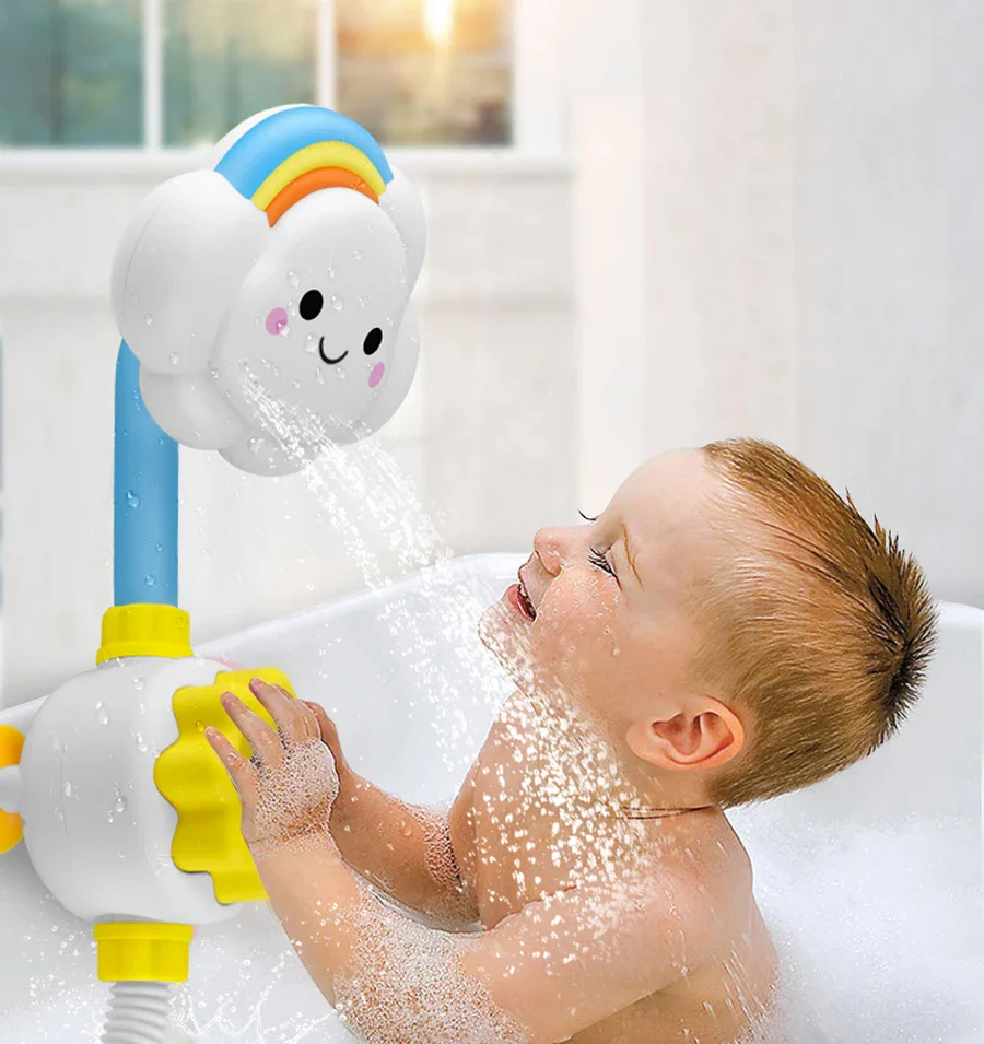 Jouet de robinet de bain nuage pour bébé – Image 7