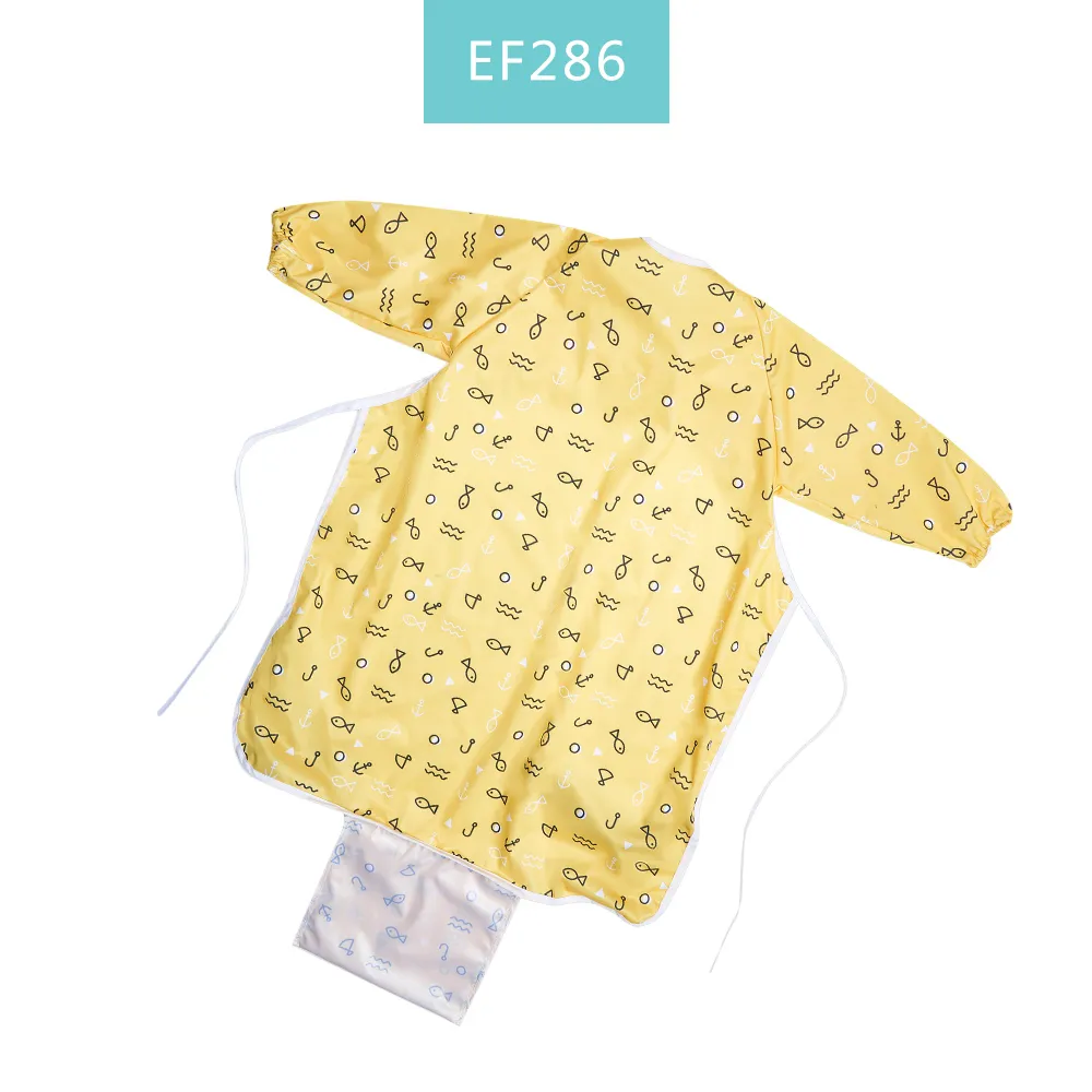 Bavoir imperméable à manches longues pour bébé – Image 7