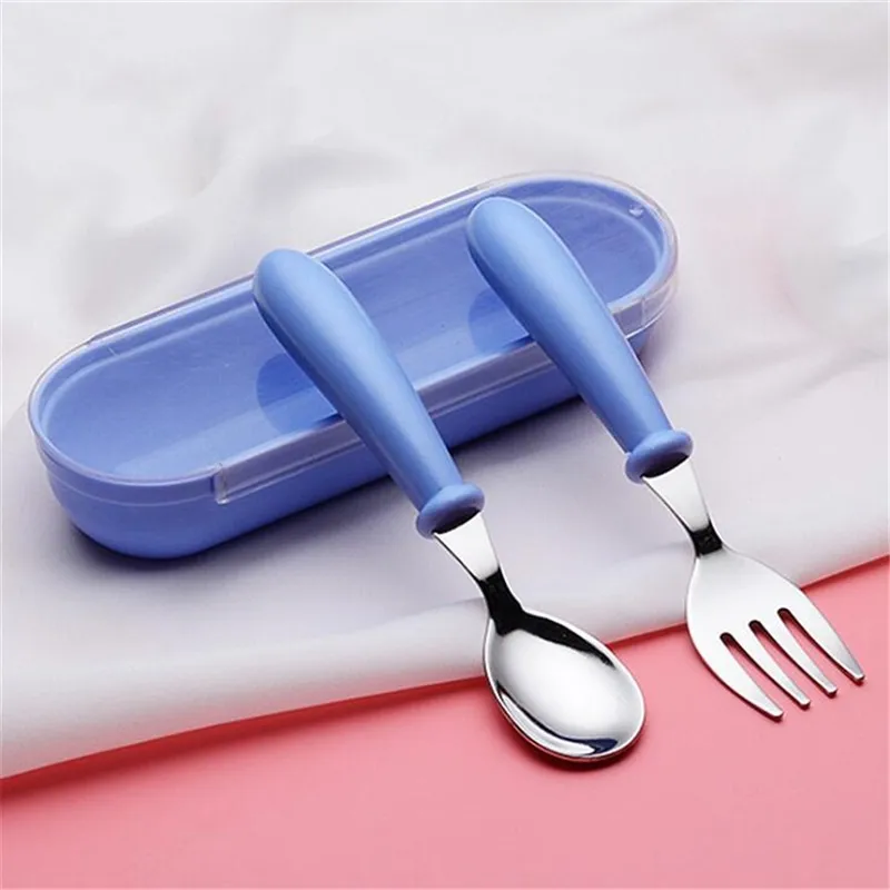 Service de table en acier inoxydable pour tout-petits - Gadgets pour bébé – Image 9