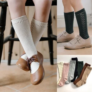 Chaussettes hautes en coton : respirantes et élégantes
