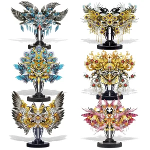 Puzzle 3D en métal | Décoration magique | Jouets innovants pour enfants