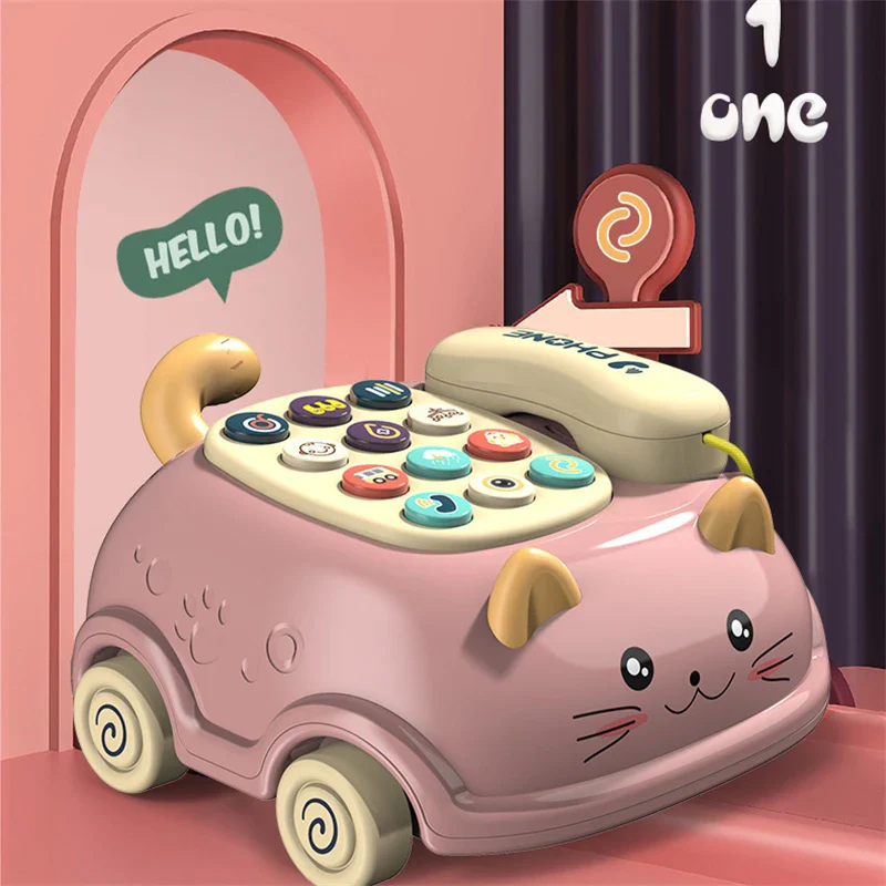 Jouet piano-téléphone avec musique - une méthode d'apprentissage intelligente pour les bébés et les jeunes enfants – Image 5
