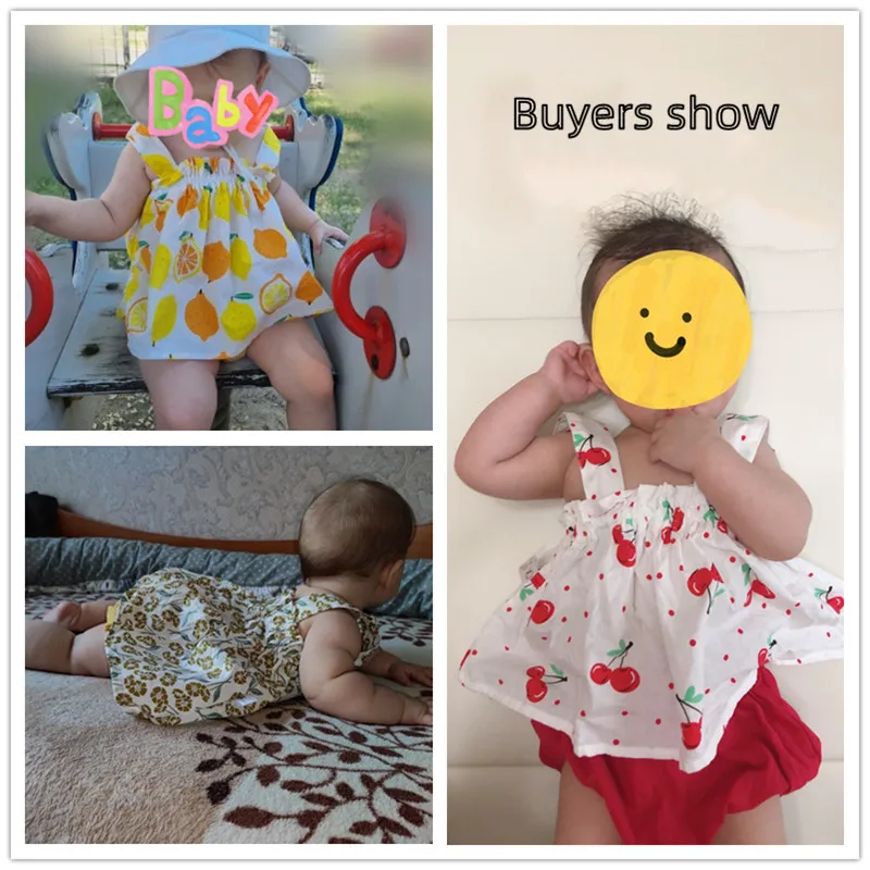 Ensemble mini-robe d'été pour nouveau-né fille – Image 6