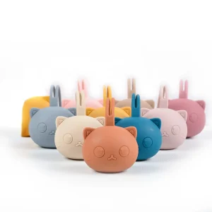 Porte-tétine portable pour bébé : rangement sûr en silicone