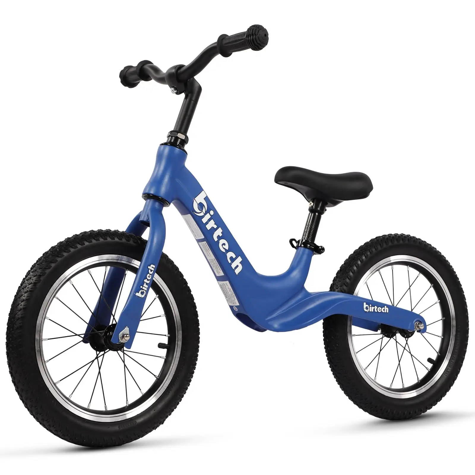 Vélo d'équilibre pour enfants de 14" pour les enfants de 3, 4, 5, 6 ans, garçons et filles, pneus gonflables avec cadre en alliage de magnésium, bicyclette légère sans pédales pour apprentissage des tout-petits – Image 8