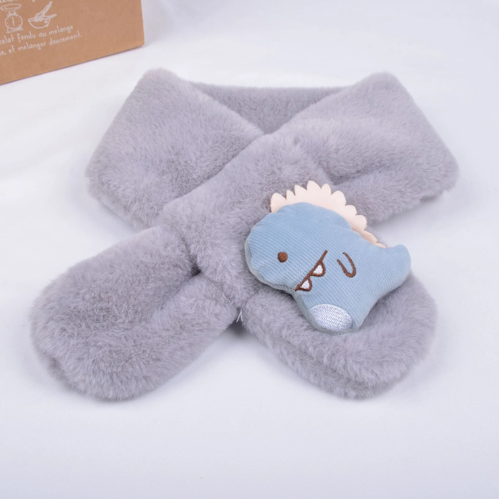 Écharpe chaude d'extérieur mignonne pour bébé avec dessin animé – Image 6