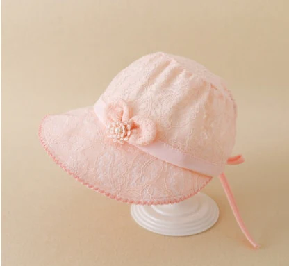 Joli chapeau de princesse en dentelle pour bébé fille – Image 5