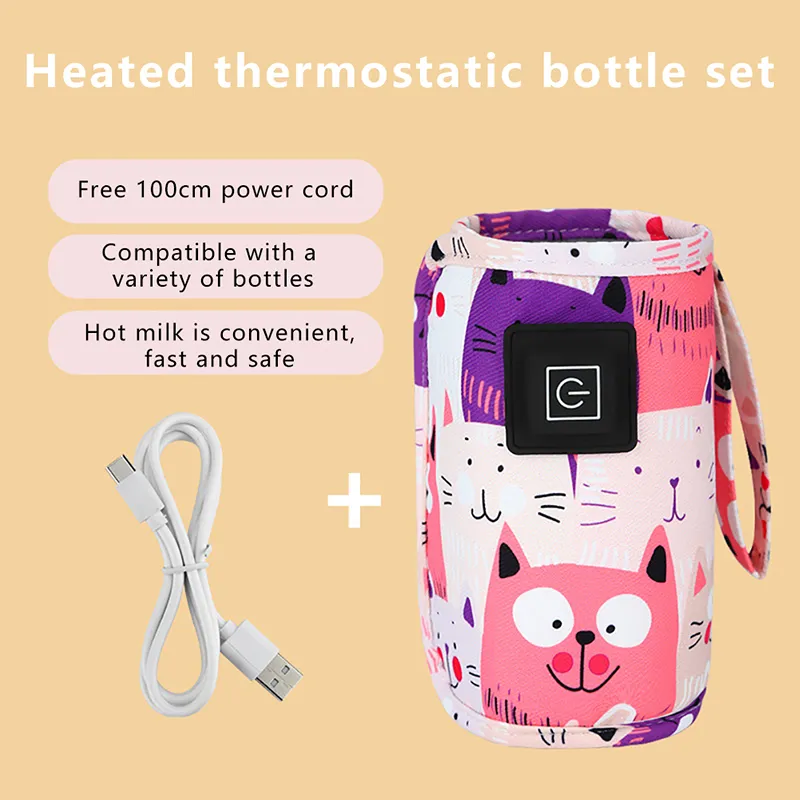 Chauffe-lait USB et sac isotherme - Chauffe-biberon portable – Image 8