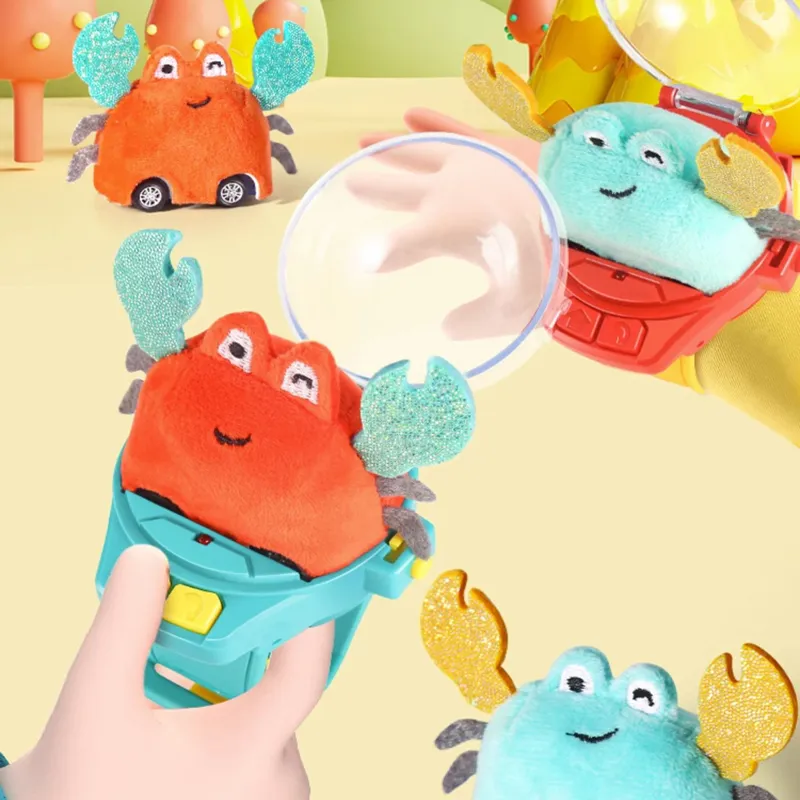 Montre jouet pour voiture : lumières LED, 2,4 GHz, cadeau d'anniversaire (lapin/crabe) – Image 5